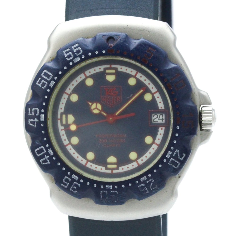 TAG HEUER Formula 1 Steel Rubber Quartz Mens Watch 370.513